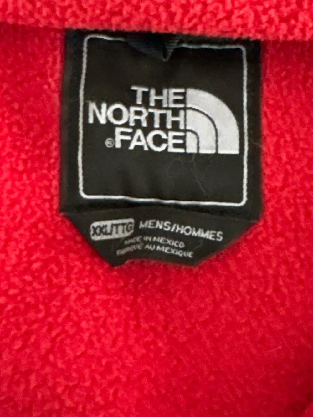The North Face Men's Red & Black Fleece Jacket #winterjacket #retro #vintagemen